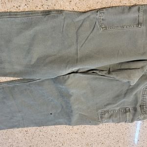 Flannel lined Carhartt pants